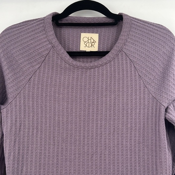 Chaser dusty purple thermal too long sleeve size small - Picture 5 of 8